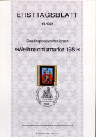 Berlin (West) 1981 Ersttagsblatt Mi 658  [020515ETBI] - 1er Día – FDC (hojas)