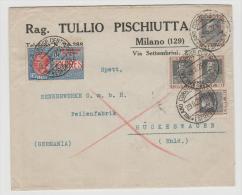 IK011 ITALIEN - / Expressbrief Milano -  Hückenswagen, Deutschland 1928 - Eilsendung (Eilpost)