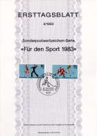 Berlin (West) 1983 Ersttagsblatt Mi 698-699  [020515ETBI] - 1er Día – FDC (hojas)