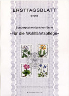 Berlin (West) 1983 Ersttagsblatt Mi 703-706  [020515ETBI] - 1er Día – FDC (hojas)