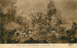 Arts - Peintures & Tableaux - Salon De Paris 1906 - Rochegrosse - La Joie Rouge - état - Malerei & Gemälde