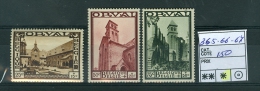 N°  365-366-367    X   1933 - Nuovi