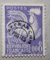 FRANCE REOBLITERE - Coq Gaulois - 1953-1960