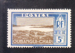 Ubangi-shari 1930 Landscape 5c MNH - Ungebraucht