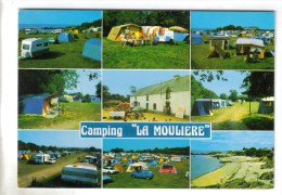 CPM MUZILLAC (Morbihan) - Camping "La Moulière" : 9 Vues - Muzillac