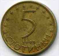 Bulgarie Bulgaria 5 Stotinki 1999 KM 239 - Bulgaria