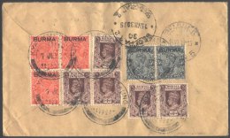 BURMA - AIRMAIL  LETTER To YUGOSLAVIA Via ZEMUN 5 - 1939 - Birmanie (...-1947)