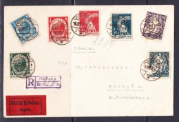 СOVERS-52 COVER WITH EXPRESS LABEL. - Lettres & Documents
