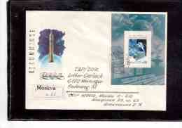 TEM10125    -  URSS  -  REGISTERED COVER WITH MICHEL BLOCK NR. 178 - Russia & USSR