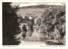 Bad Mergentheim - S/w An Der Tauber Und Kaffee Waldeck - Bad Mergentheim