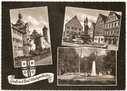 Bad Mergentheim - S/w Mehrbildkarte 5 - Bad Mergentheim