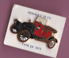 44230-Pin's.Renault.18CV.Type EK 1913..signé J.Y.segalen. - Renault