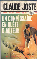 {02336} Claude Joste " Un Commissaire En Quête D'auteur "; Spécial Police N°1174. EO 1975. " En Baisse " - Fleuve Noir
