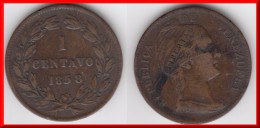 **** VENEZUELA - 1 CENTAVO 1858 LIBERTY **** EN ACHAT IMMEDIAT !!! - Venezuela