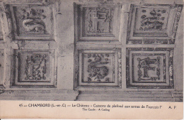 CPA Chambord - Le Château - Caissons De Plafond Aux Armes De Francois Ier (14231) - Chambord