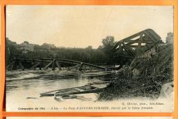 XBF-18 CAmpagne De 1914, Le Pont D'Auvers-sur-Oise Détruit Par Le Génie Français. Correspondance D'un Militaire En 1915 - Auvers Sur Oise