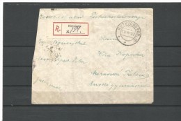 MCOVERS -44 R- LETTER FROM KUTUZOVO TO CZECHOSLOVAKIA. 18.08.1927 - Lettres & Documents