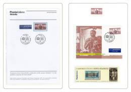 Speciale Folder Anno 2003 - Libretto Montecitorio - Incluso Libretto, Bollettino, Francobollo, FDC E Cartolina - Palazzo - Presentatiepakket