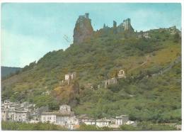 CPM De Rochemaure (Ardèche)   Le Village Dominé Par Les Ruines De L Ancien Chateau Féodal - Rochemaure