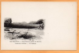 Rio Madero Exportacion Gome De Bolivia 1900 Postcard - Bolivia