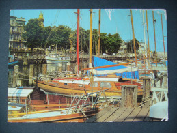 Germany: DDR - Rostock Warnemünde - Am Alten Strom - Boot, Jacht - Boat, Yacht - Posted 1980s - Rostock