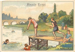 Biscuits Pernot - ** La Natation ** - Voir 2 Scans - Pernot