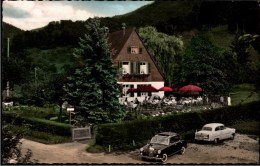 ! Alte Ansichtskarte Schweighof Bei Badenweiler, Cafe, Autos, Cars, Mercedes - Voitures De Tourisme