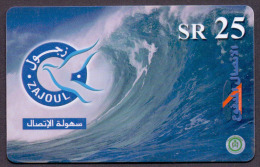 Saudi Arabia Telephone Card Used   The Value 25SR ( Fixed Price Or Best Offer ) - Arabia Saudita