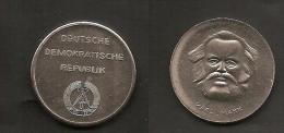 Deutsche Dem Rep Karl Marx Medalla - Other & Unclassified