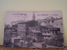 MARINGUES (PUY-DE-DOME)  MARCOPHILIE MILITAIRE.LES METIERS. LES USINES. LES TANNERIES. - Maringues