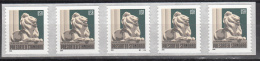 United States   Scott No 3447   Mnh    Year  2000    Plate No. Coil  Strip Of 5 - Rollenmarken (Plattennummern)