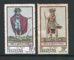 POLYNESIE FRANCAISE- Y&T N°202 Et 203- Oblitérés - Used Stamps