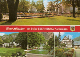 Bad Münster Am Stein - Mehrbildkarte 11    Kuranlagen - Bad Muenster A. Stein - Ebernburg