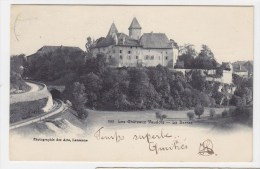 CP CARTE POSTALE SUISSE HELVETIA ....VAUD CHATEAUX VAUDOIS LA SARRAZ - La Sarraz