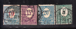 Upper Silesia 1920 Plebiscite Issue 4v Used - Silesia