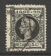 ESPAGNE , SPAIN , 5 C , IMPUESTO DE GUERRA , 1898 , N° Y&T 27 - War Tax