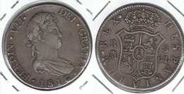 ESPAÑA FERNANDO VII MADRID 8 REALES   1816 PLATA SILVER - Andere & Zonder Classificatie