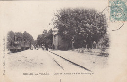 NESLES La VALLEE : La Gare - Tramway - Tramways