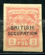 RUSSIE - Occupation Britannique 11* - 1919-20 Ocucpación Británica