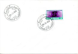 LUXEMBOURG. N°740 De 1969 Sur Enveloppe 1er Jour. OIT. - IAO