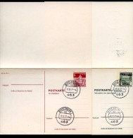 BERLIN P78-79 Postkarten BAUWERKE II Stpl. Bochum 1970 - Postcards - Used