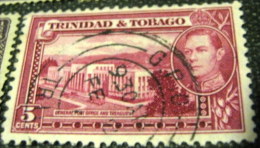 Trinidad And Tobago 1938 General Post Office And Treasury 5c - Used - Trinidad Y Tobago