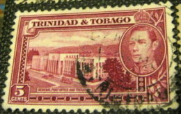 Trinidad And Tobago 1938 General Post Office And Treasury 5c - Used - Trinidad Y Tobago