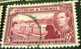 Trinidad And Tobago 1938 General Post Office And Treasury 5c - Used - Trinidad Y Tobago