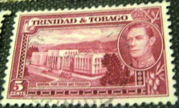 Trinidad And Tobago 1938 General Post Office And Treasury 5c - Used - Trinidad Y Tobago