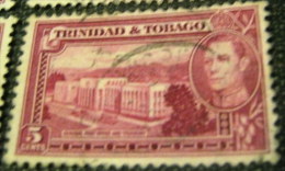 Trinidad And Tobago 1938 General Post Office And Treasury 5c - Used - Trinidad Y Tobago