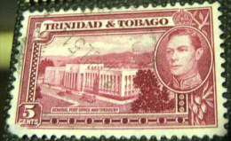 Trinidad And Tobago 1938 General Post Office And Treasury 5c - Used - Trinidad & Tobago (...-1961)