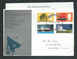 GREAT BRITAIN 19 SEP 1966 FDC TECHNOLOGY PICTORIAL ISSUE  WITH EXPLANATION - Sin Clasificación