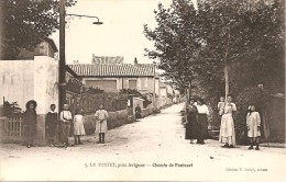 84 - LE PONTET, Près Avignon - CHEMIN DE PANISSET (ANIMEE - ECRITE) - Le Pontet