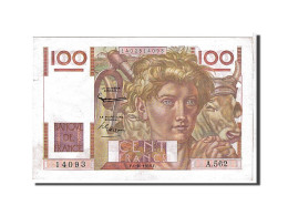 Billet, France, 100 Francs, 100 F 1945-1954 ''Jeune Paysan'', 1953, SUP+ - 100 F 1945-1954 ''Jeune Paysan''